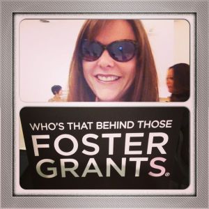 Love my new Foster Grants!