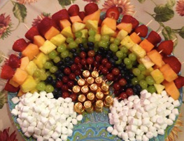 Over The Rainbow Fruit Kabobs