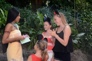 Pocahontas at Animal Kingdom. I love the candid shots the best.