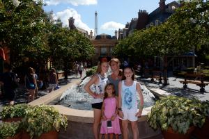 EPCOT is a great park for scenic shots.