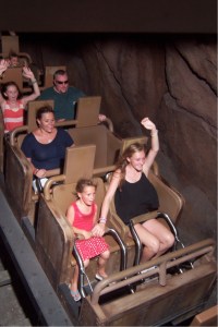 Expedition Everest in Animal Kingdom. Our favorite roller coaster.